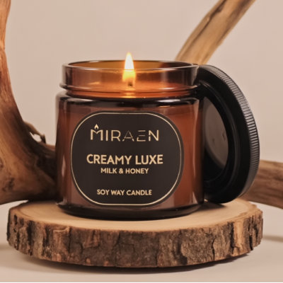 MIRAEN Creamy Luxe Soy Wax Candle
