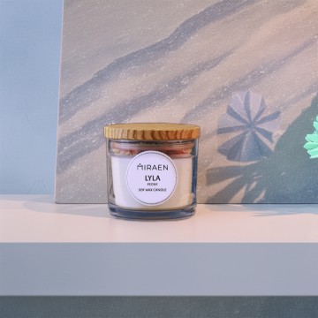 MIRAEN Lyla Peony Soy Wax Candle