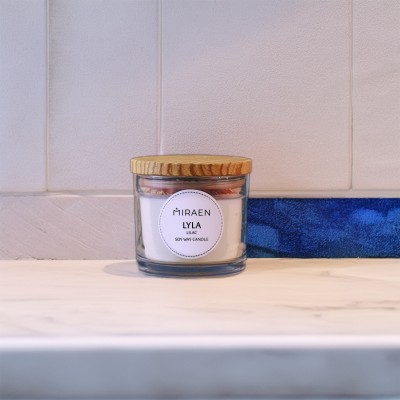 MIRAEN Lyla Lilac Soy Wax Candle